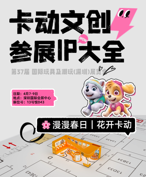 【展会资讯】卡动参展IP产品大全